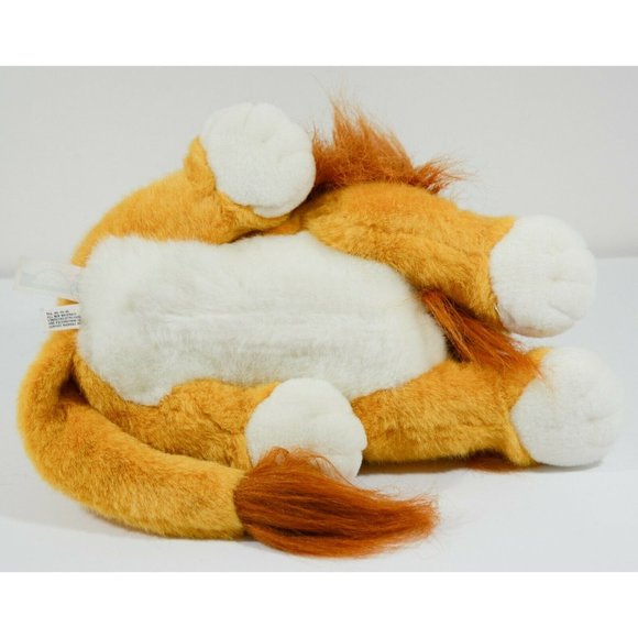 Disney Vintage 1993 The Lion King Simba NO SOUND 12" Plush Puppet Stuffed Animal - Picture 6 of 8